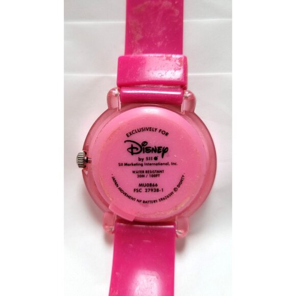 Avon Disney Princess Pink Analog Watch Hair Clips Heart-Shaped Keepsake Case - Picture 5 of 12